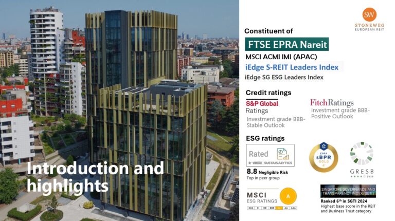 How This Singapore REIT Pays 9.5% While Investing Across Europe? | Stoneweg European REITs