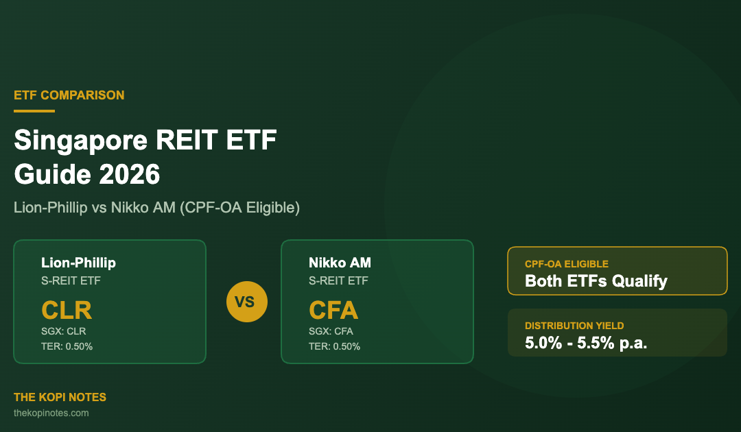 Singapore REIT ETF Guide 2026 - Lion-Phillip vs Nikko AM Comparison