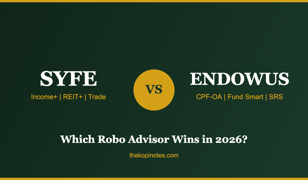 Syfe vs Endowus 2026 comparison — which robo advisor wins for Singapore investors