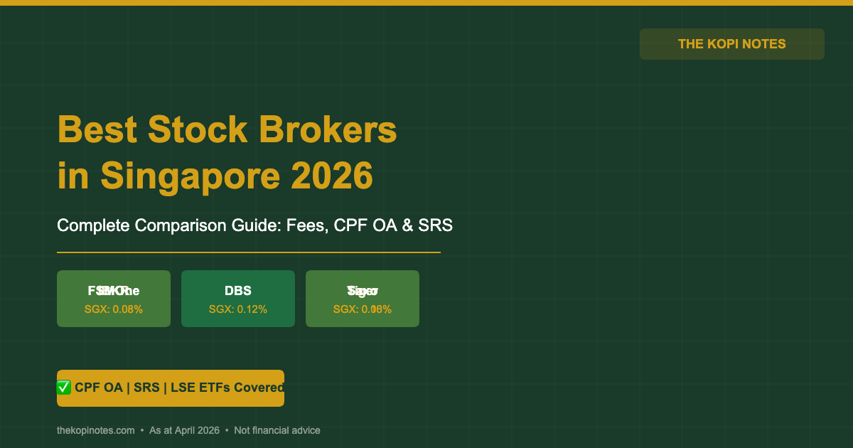 Best Stock Brokers in Singapore 2026: The Complete Comparison Guide