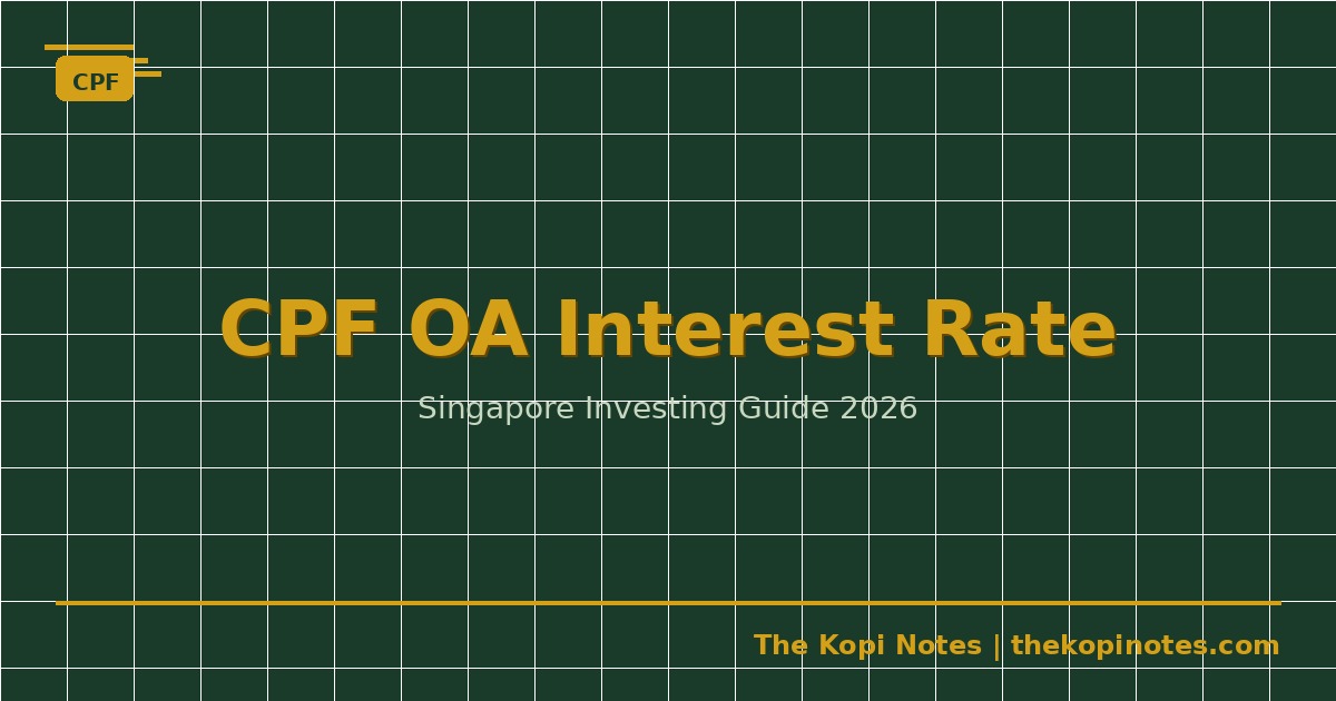 CPF OA Interest Rate — How It Works and How to Maximise It — The Kopi Notes