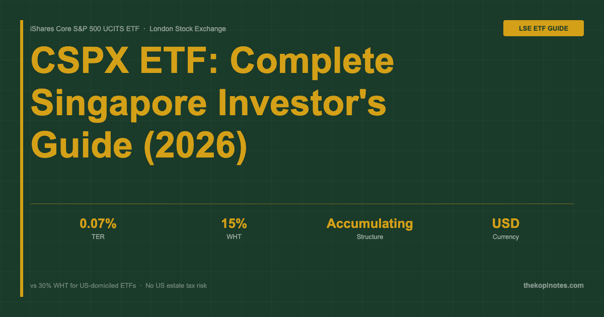 CSPX ETF: Complete Singapore Investor’s Guide (2026)
