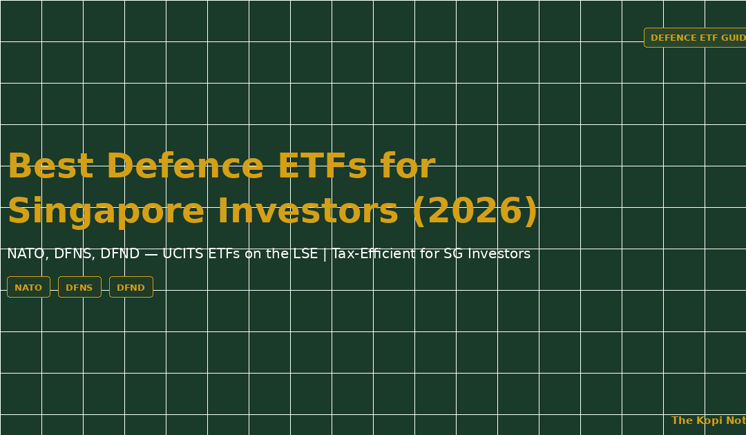 Best Defence ETFs for Singapore Investors 2026 — The Kopi Notes