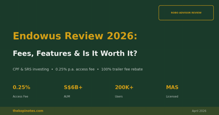 Endowus Review 2026: Fees, Features, Returns & Is It Worth It?
