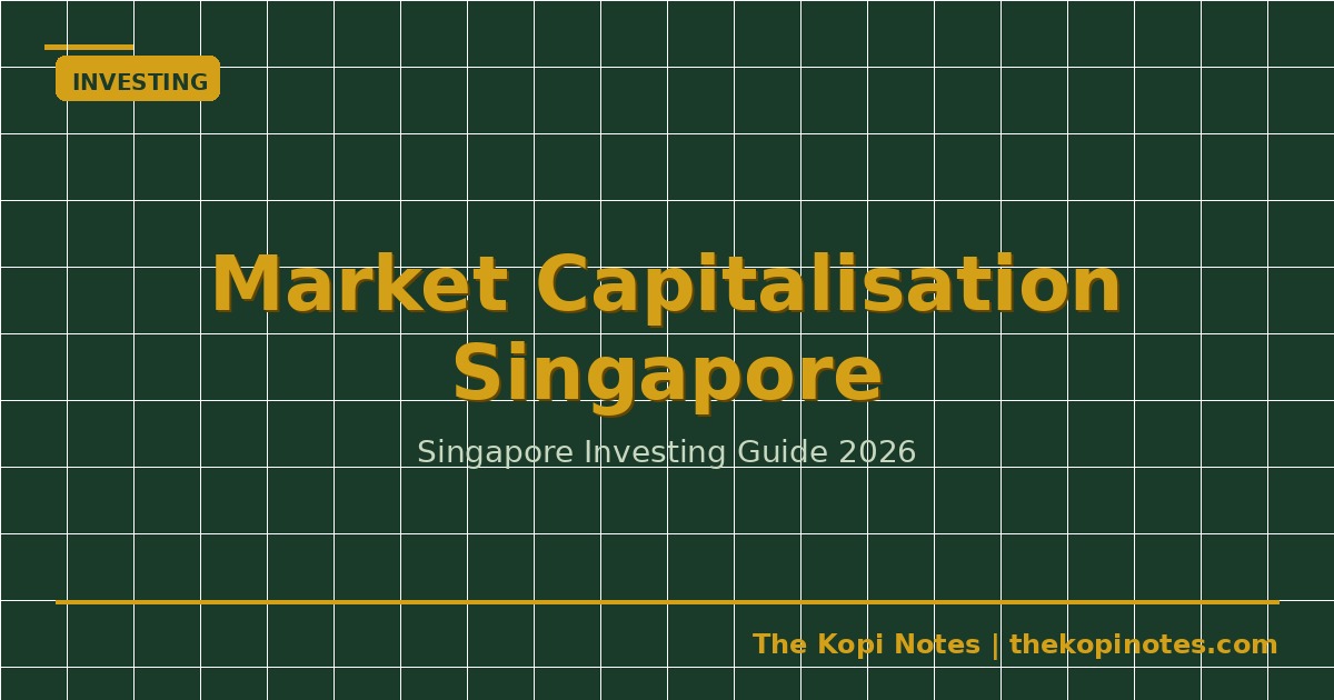 Market Capitalisation Singapore — What It Means for SGX Investors — The Kopi Notes