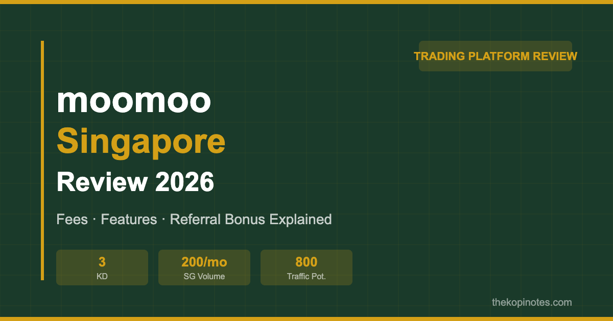 moomoo Singapore Review 2026: Fees, Features & Referral Bonus Explained