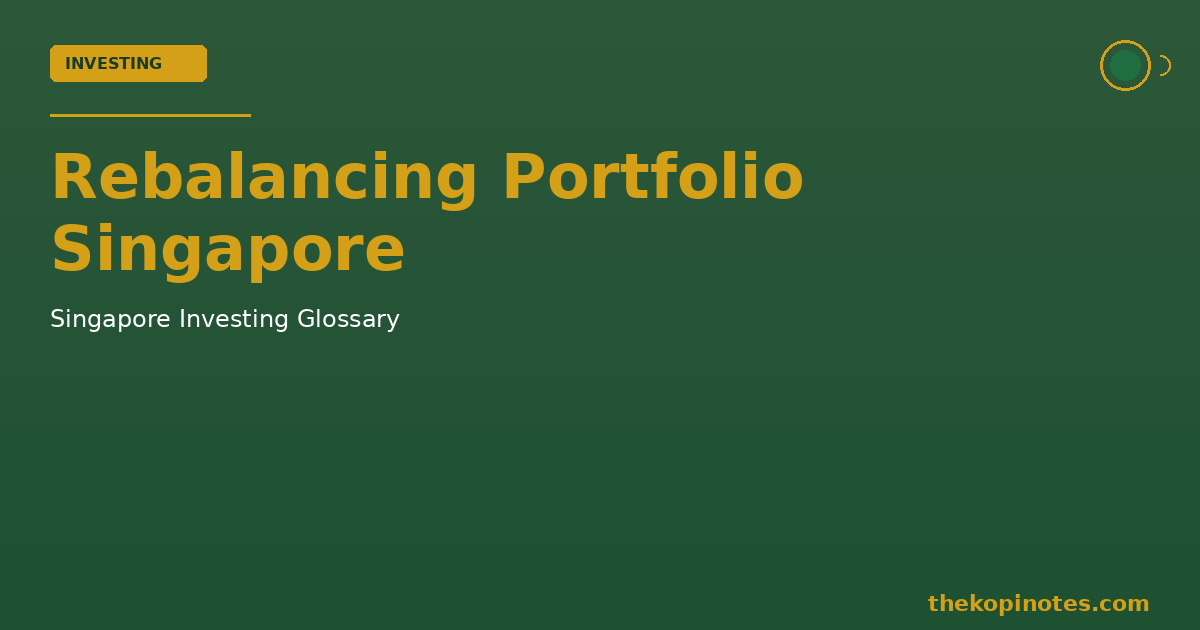 Rebalancing Portfolio Singapore — The Kopi Notes