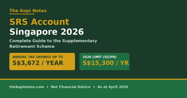 SRS Account Singapore 2026: Complete Guide to the Supplementary Retirement Scheme