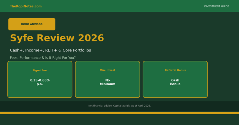 Syfe Review 2026: Cash+, Income+, REIT+ Fees & Is It Worth It?