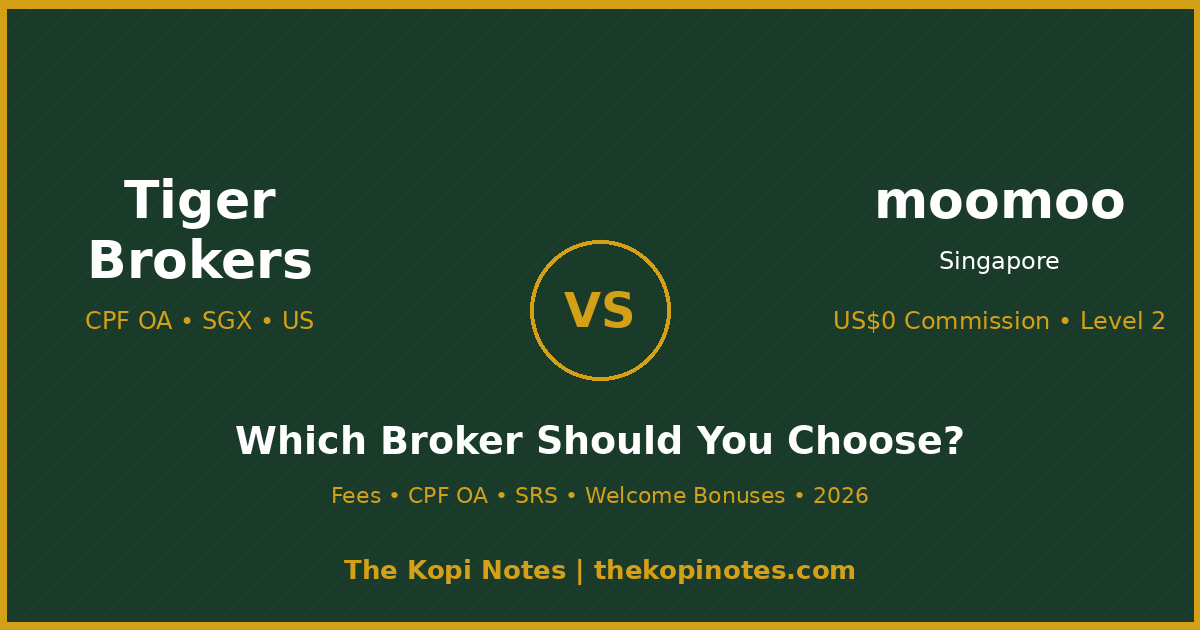 Tiger Brokers vs moomoo Singapore 2026: Which Broker Should You Choose?