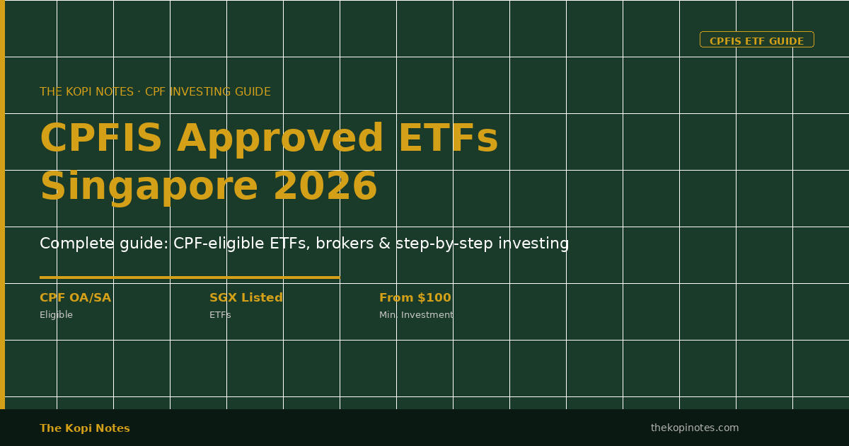 CPFIS Approved ETFs Singapore 2026: Complete Guide to ETF Investing with CPF