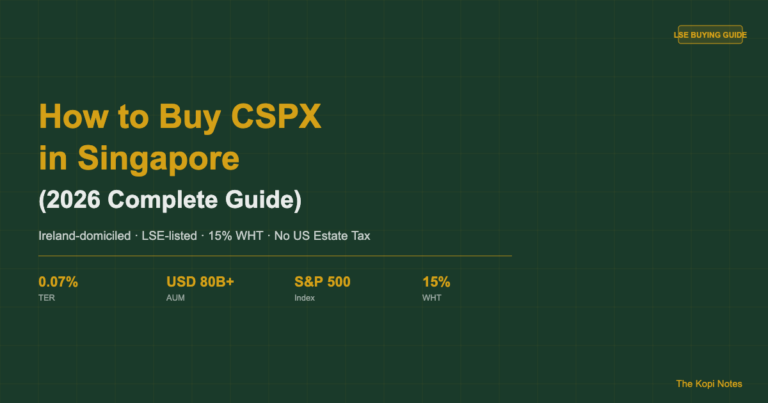 How to Buy CSPX in Singapore (2026 Complete Guide)