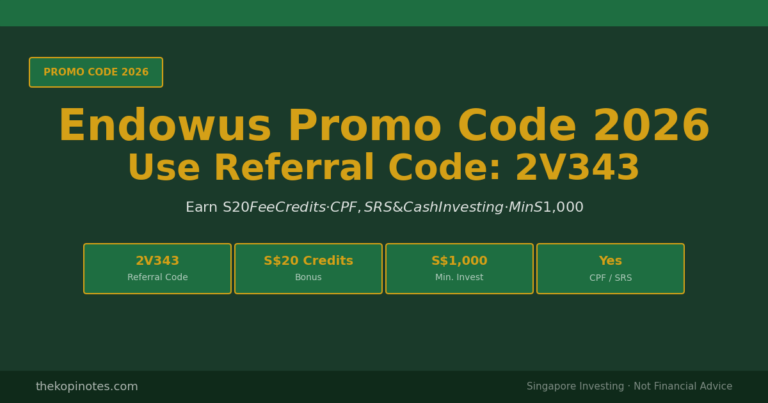 Endowus Promo Code 2026: Latest Offers, Referral Bonus & How to Claim