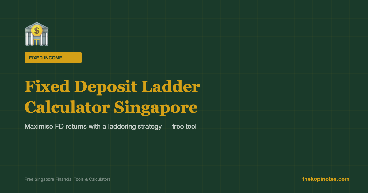Fixed Deposit Ladder Calculator Singapore 2026