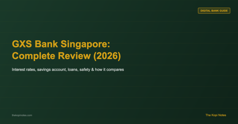 GXS Bank Singapore: Complete Review (2026)