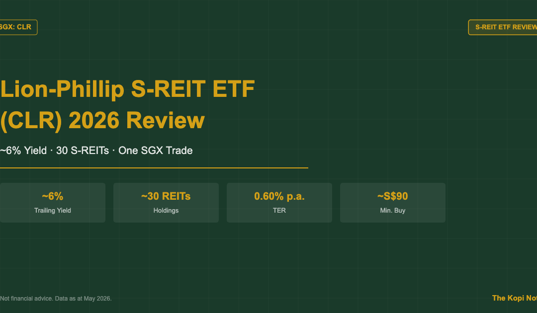 Lion-Phillip S-REIT ETF CLR 2026 Review — The Kopi Notes