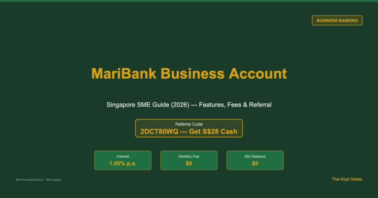 MariBank Business Account Review 2026: The Best Free SME Bank Account in Singapore?