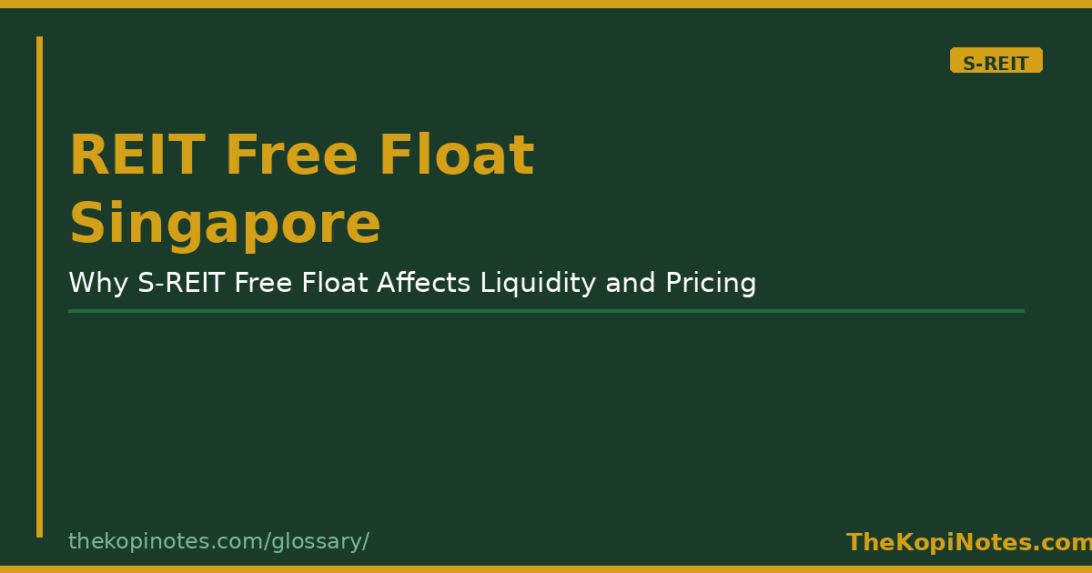 REIT Free Float Singapore Singapore