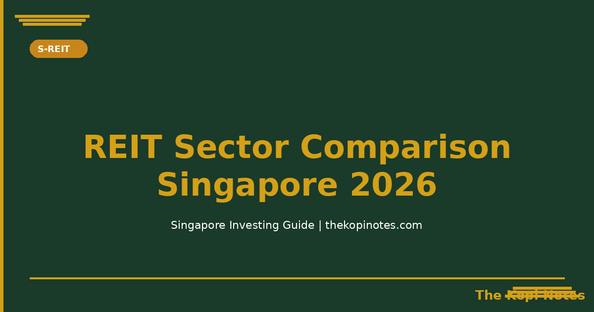 REIT Sector Comparison Singapore 2026