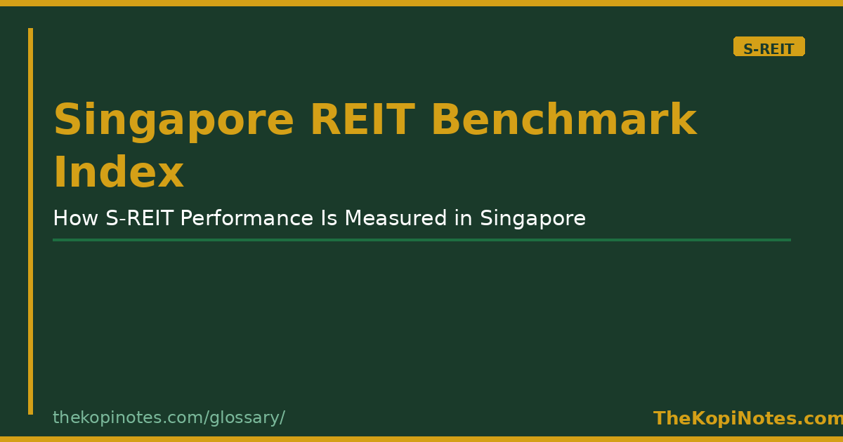 Singapore REIT Benchmark Index Singapore