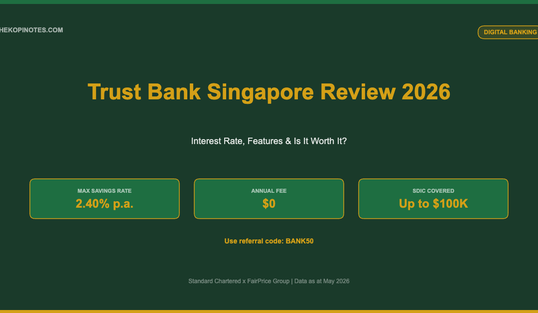 Trust Bank Singapore Review 2026: Interest Rate, Features & Is It Worth It?