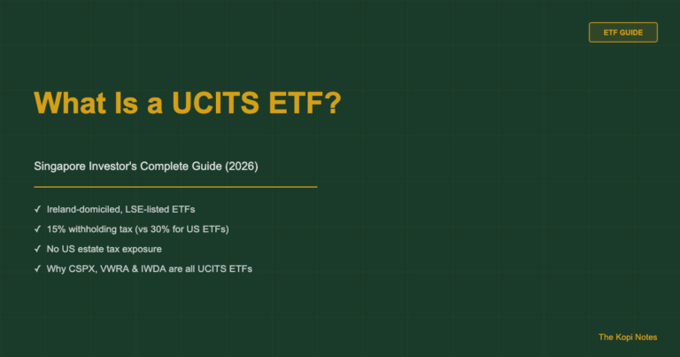 What Is a UCITS ETF? Singapore Investor’s Complete Guide (2026)
