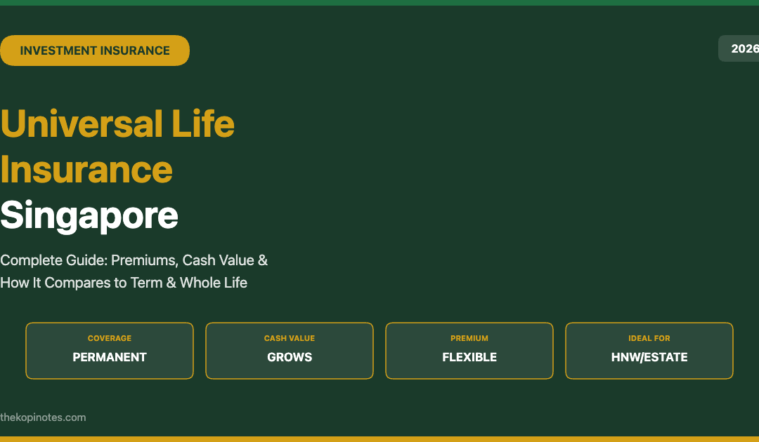 Universal Life Insurance Singapore 2026 Guide