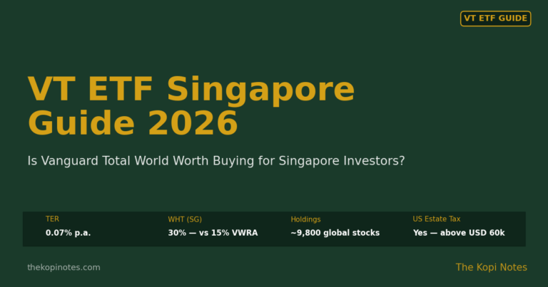 VT ETF Singapore Guide 2026: Should You Buy Vanguard Total World?