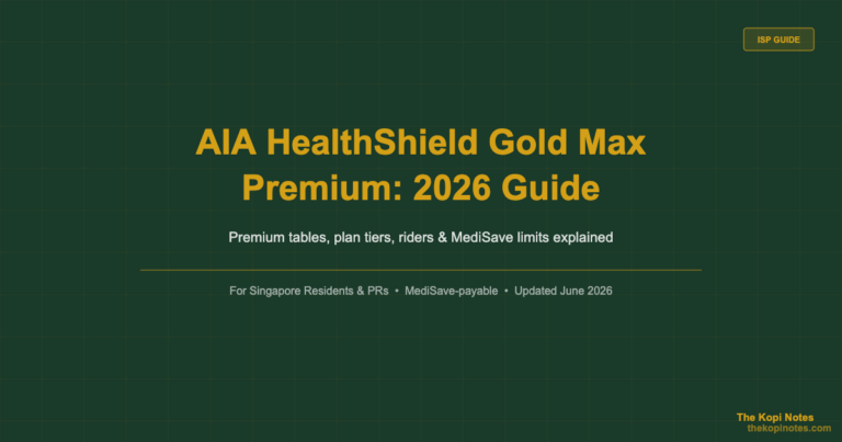 AIA HealthShield Gold Max Premium: Complete Guide (2026)