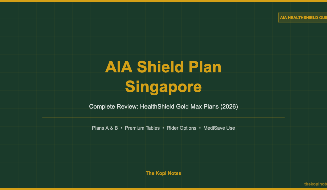 AIA Shield Plan Singapore: Complete Review (2026) — The Kopi Notes
