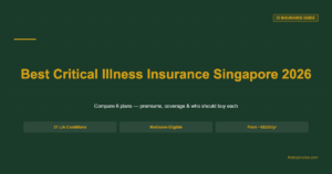 Best Critical Illness Insurance Singapore 2026: Top Plans Compared