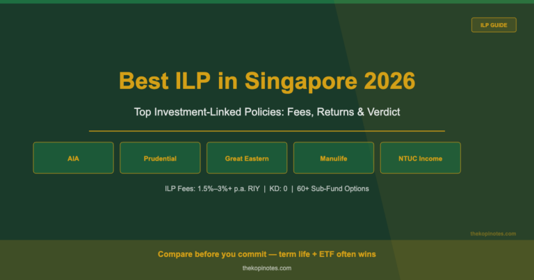 Best ILP in Singapore 2026: Top Investment-Linked Policies, Fees & Should You Buy?