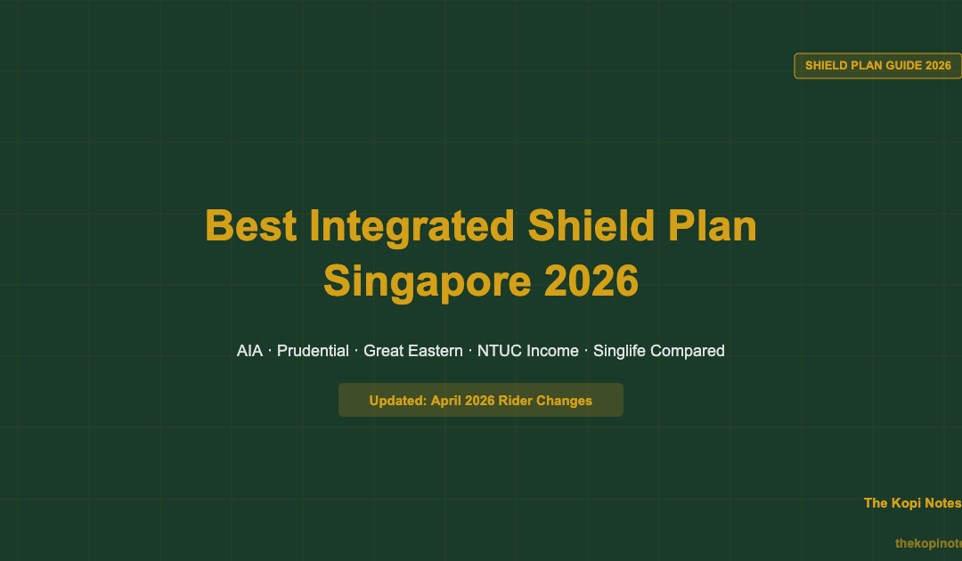 Best Integrated Shield Plan Singapore 2026 — The Kopi Notes