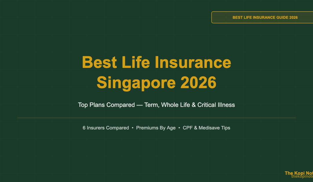 Best Life Insurance Singapore 2026 — The Kopi Notes