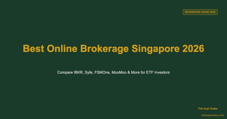 Best Online Brokerage Singapore 2026: Complete Comparison
