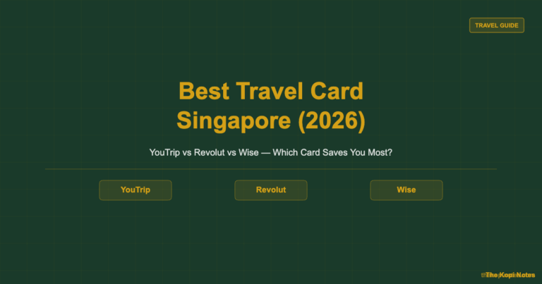 Best Travel Credit Card Singapore (2026): YouTrip, Revolut, Wise & More