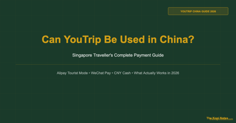 Can YouTrip Be Used in China? A Singapore Traveller’s Guide (2026)