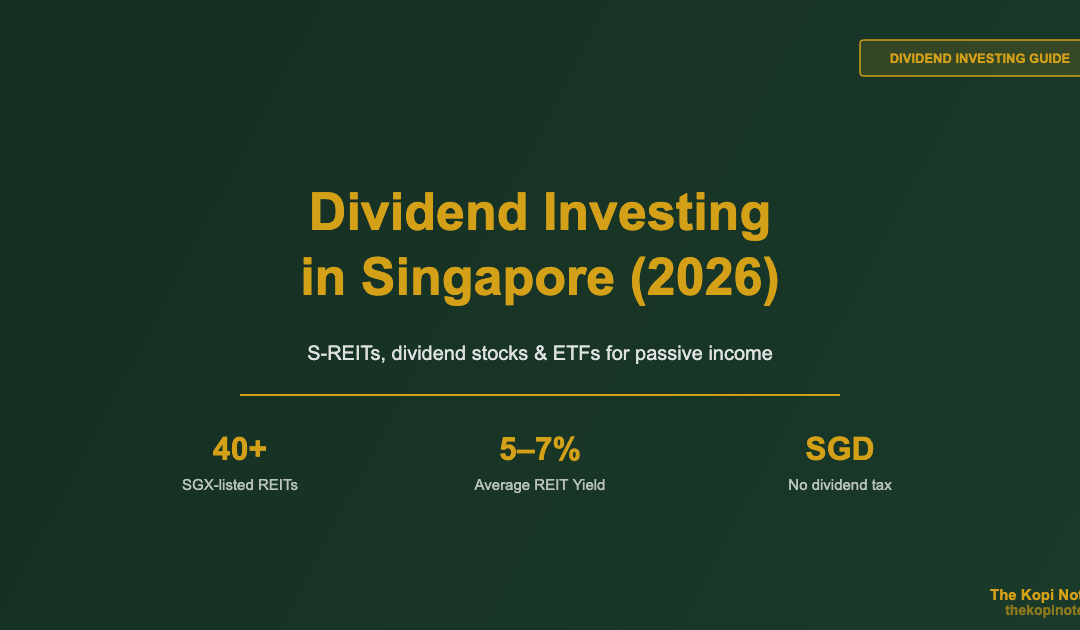 Dividend Investing in Singapore (2026) — The Kopi Notes