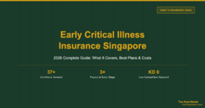 Early Critical Illness Insurance Singapore 2026: Complete Guide to ECI Plans, Coverage & Costs