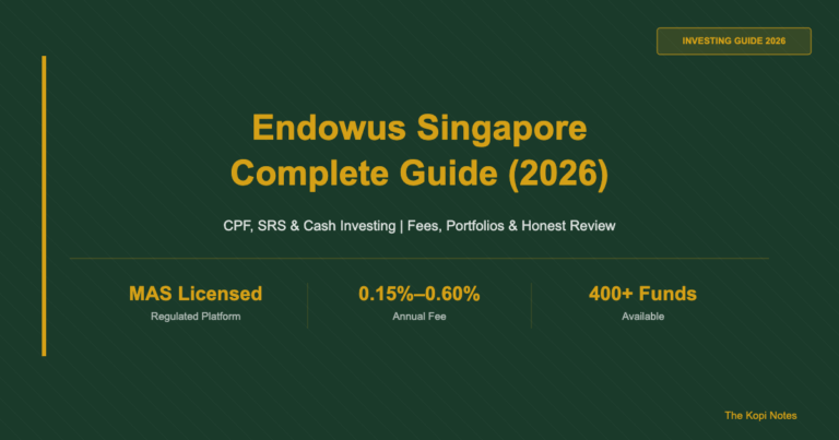 Endowus Singapore: Complete Guide 2026 (CPF, SRS & Cash Investing)