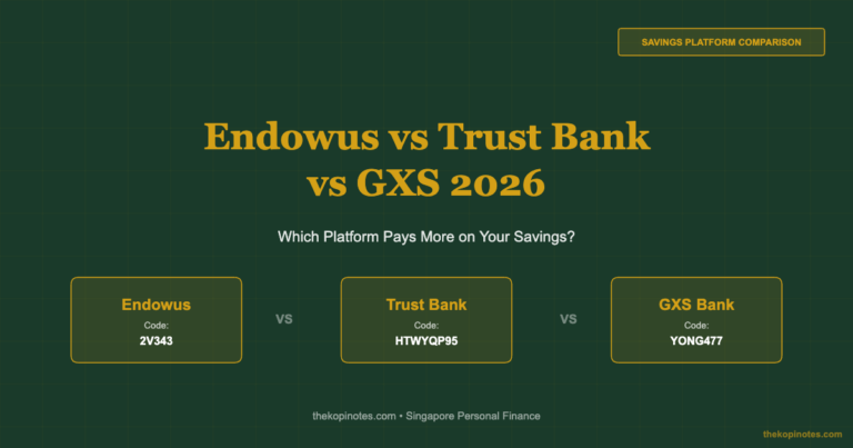 Endowus vs Trust Bank vs GXS 2026: Which Platform Pays More on Your Savings?