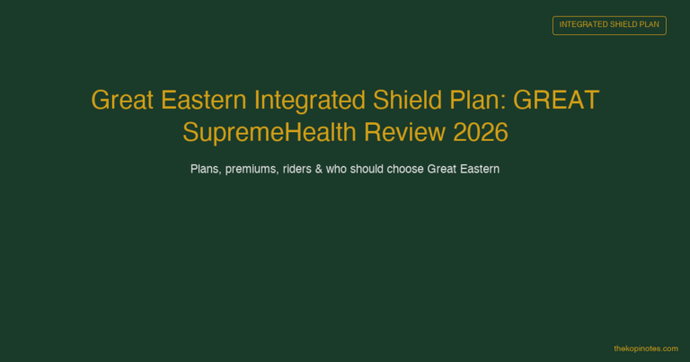 Great Eastern Integrated Shield Plan 2026: GREAT SupremeHealth Complete Review