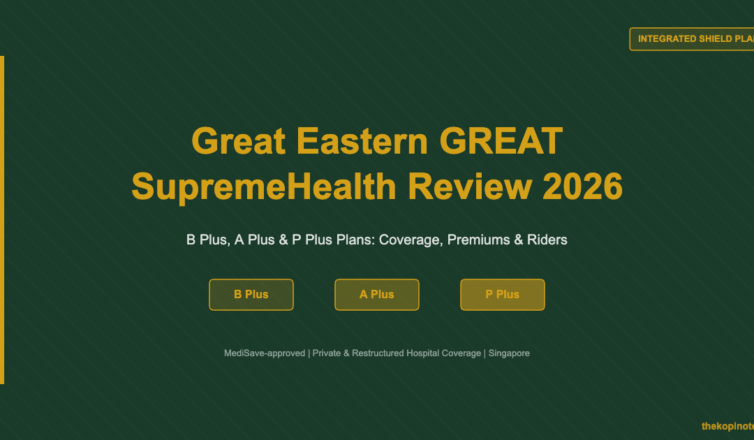 Great Eastern GREAT SupremeHealth Review 2026 — The Kopi Notes