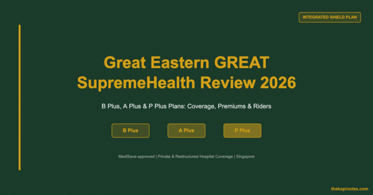Great Eastern GREAT SupremeHealth Review 2026: B Plus, A Plus & P Plus Compared