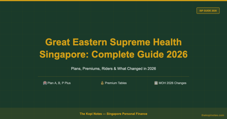 Great Eastern Supreme Health Singapore: Complete Guide 2026