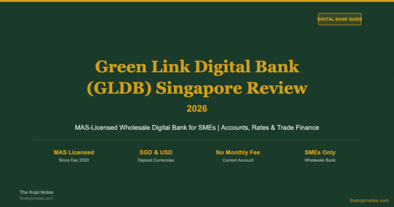 Green Link Digital Bank (GLDB) Singapore Review 2026: Accounts, Rates & Trade Finance