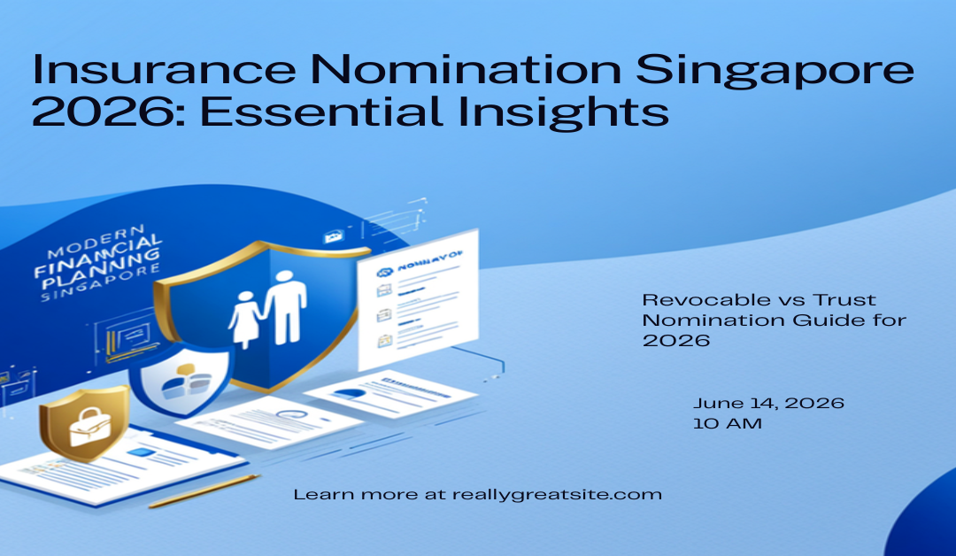 Insurance Nomination Singapore 2026 - Revocable vs Trust Nomination Guide