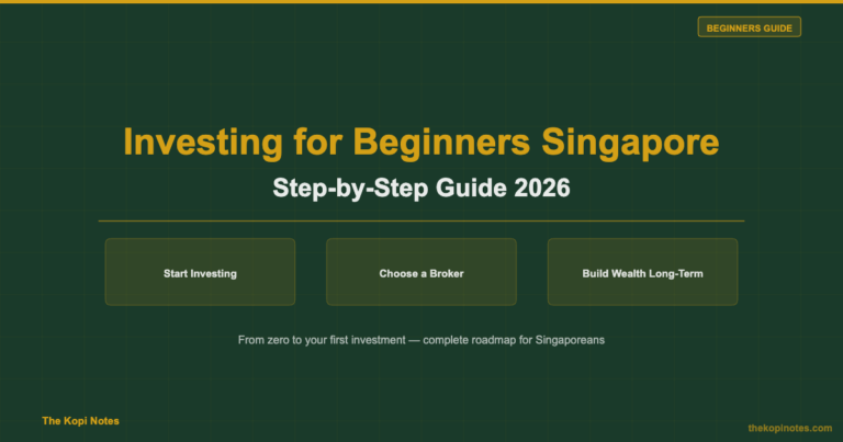 Investing for Beginners Singapore: 2026 Step-by-Step Guide