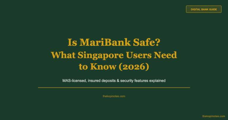 Is MariBank Safe? What Singapore Users Need to Know (2026)