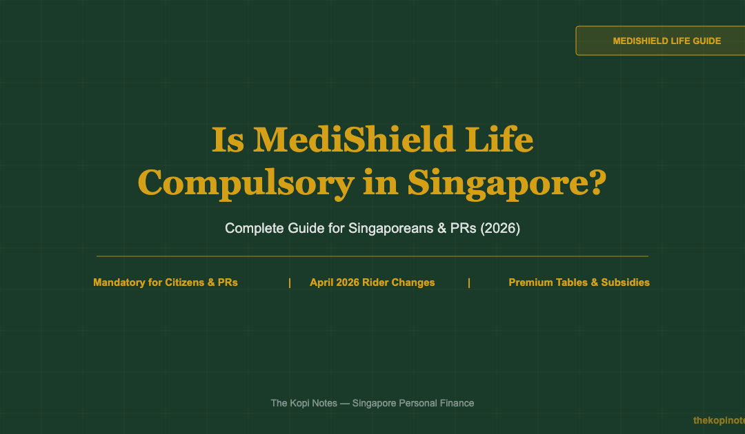 Is MediShield Life Compulsory in Singapore? — The Kopi Notes